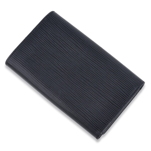 Authentic Louis Vuitton Porte-Monnaie Tresor Wallet, Black color M63972 - Picture 3 of 11